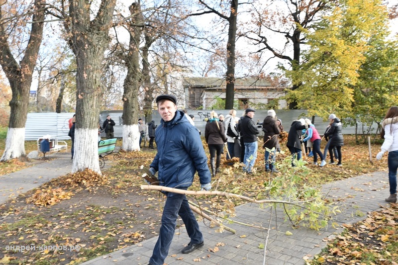 Субботник на Дворянском гнезде