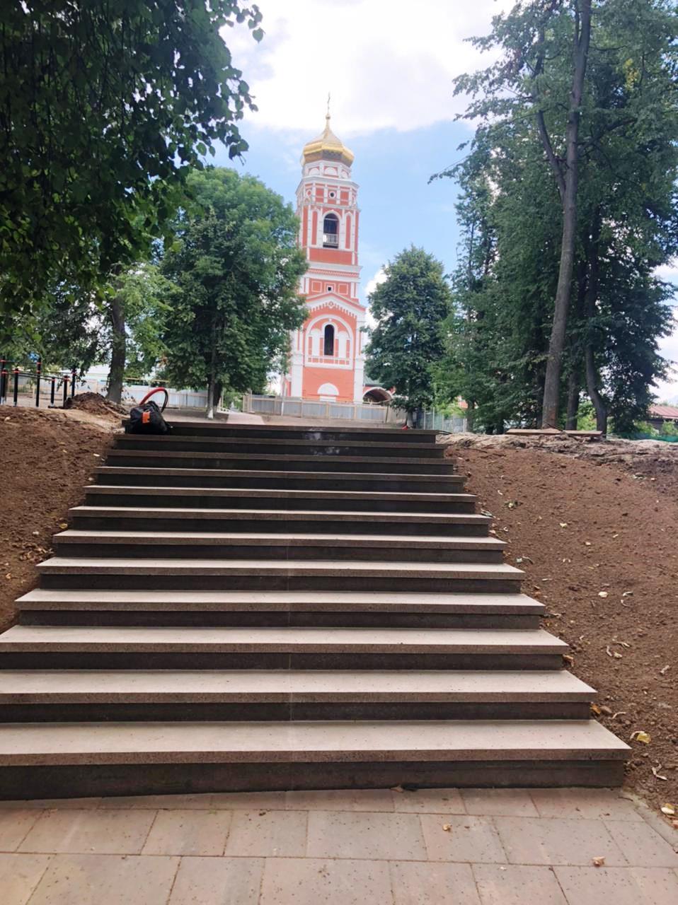 Город Болхов. Сад-Городок.